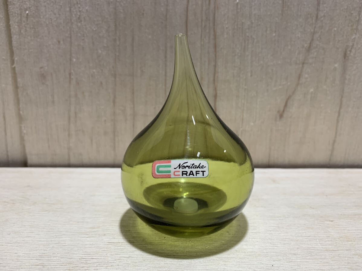 昭和レトロ Noritake CRAFT ノリタケ クラフト ガラス製 醤油差し 調味料入れの画像1