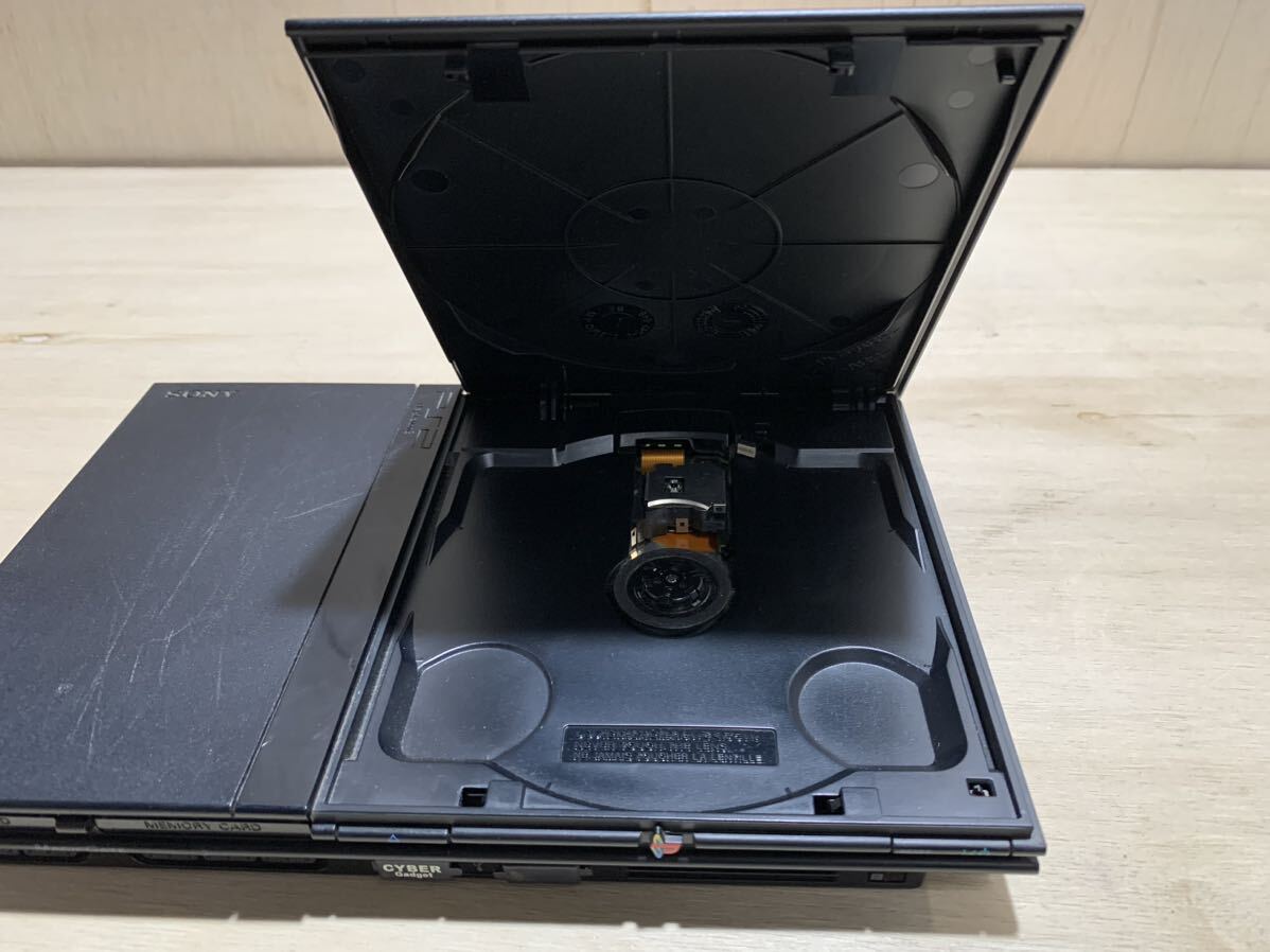 PlayStation2　薄型PS2　SCPH-70000　プレイステーション2　ブラック　ACアダプター　SCPH-70100　通電確認済み_画像5