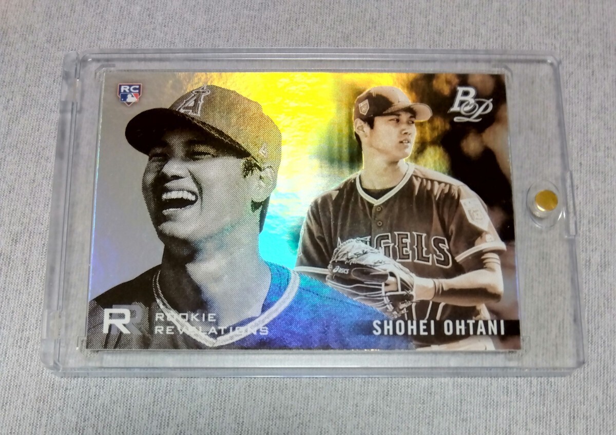 【1円スタート / RC】MLBカード, 大谷翔平(SHOHEI OHTANI), topps, BOWMAN PLATINUM, ROOKIE REVELATIONS, RR-9, ルーキーカードの画像2