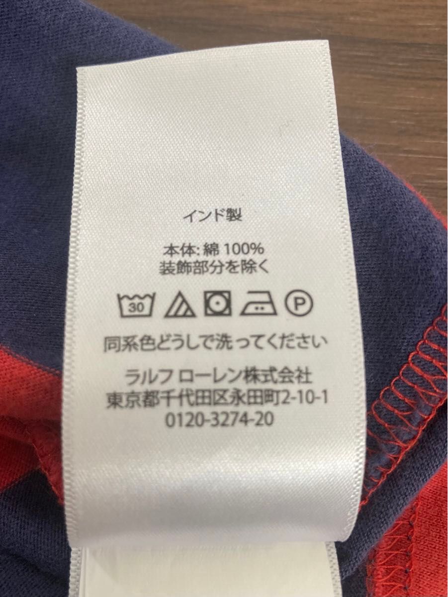 【ポロラルフローレン Ralph Lauren】ビッグポニー　半袖Tシャツ　3T/100