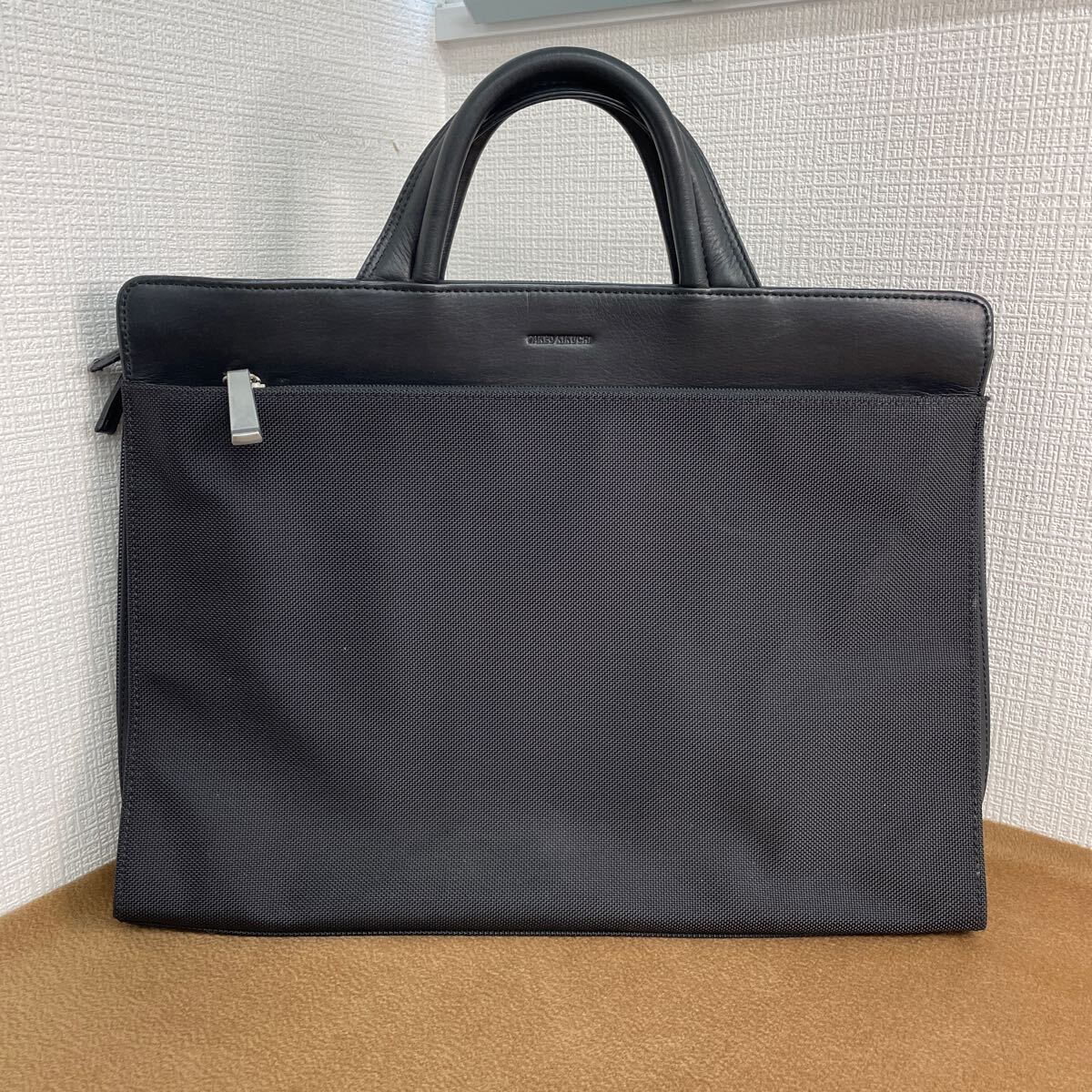 TAKEO KIKUCHI ブリーフケース ビジネスバッグ タケオキクチ ブラック ブリーフケース バッグ 鞄 _画像1