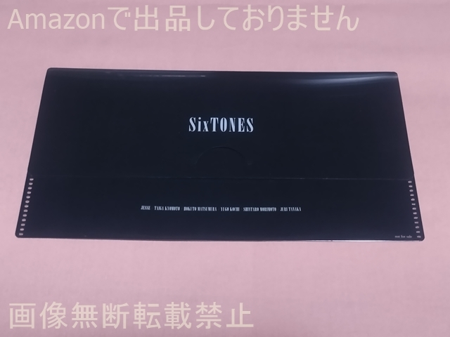 SixTONES CD購入特典 1ST TSUTAYA・HMV・山野楽器先着購入特典 ふた付マルチケースB_画像2