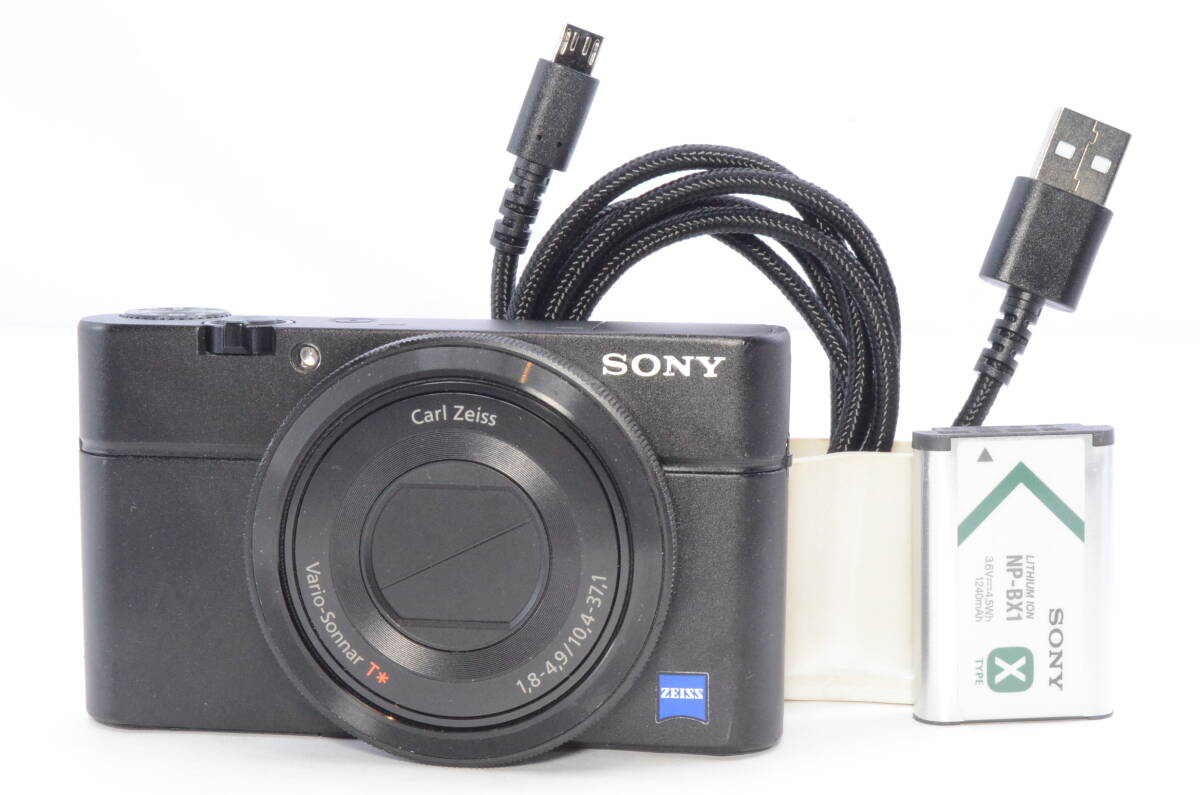 【美品】SONY Cyber-shot DSC-RX100 ブラック コンパクトデジタルカメラ ＃P0632405003Y_画像1