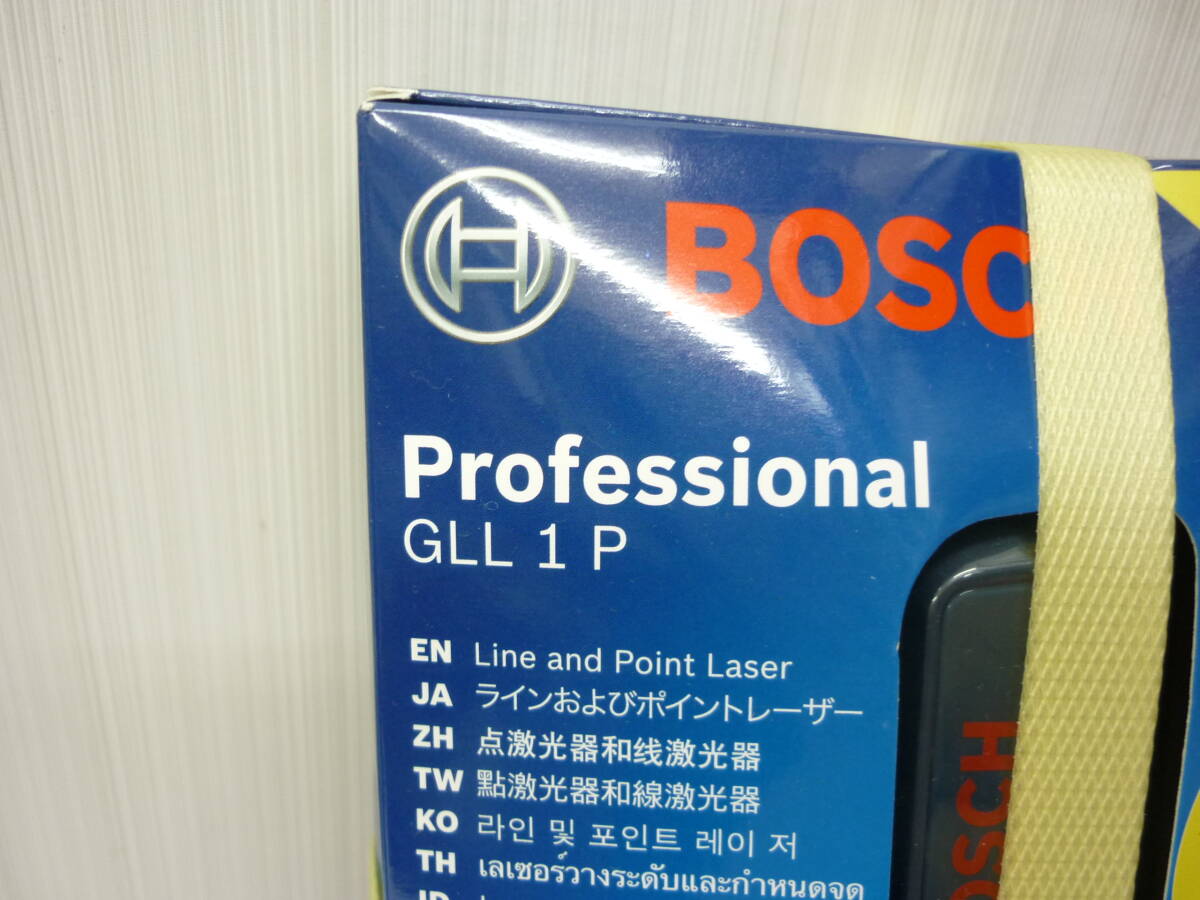  unused BOSCH Bosch GLL 1 P PROFESSIONAL Mini Laser Revell horizontal verification position join a