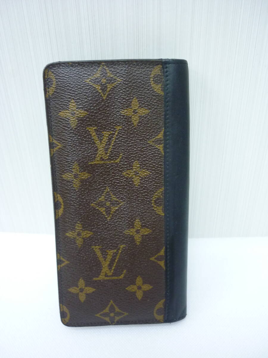 LOUIS VUITTON ルイ・ヴィトン モノグラム マカサー ポルトフォイユ・タノン M93800 長財布 メンズ ウォレット a_画像2