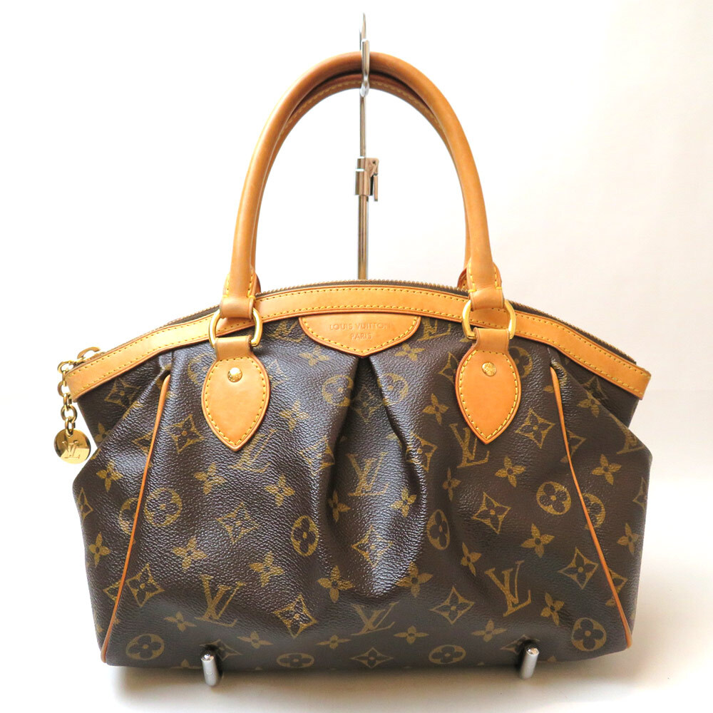 中古 ルイヴィトン ティヴォリPM ハンドバッグ モノグラム M40143 Bランク ブラウン レディース LOUIS VUITTON【送料無料】【三田店】_画像1