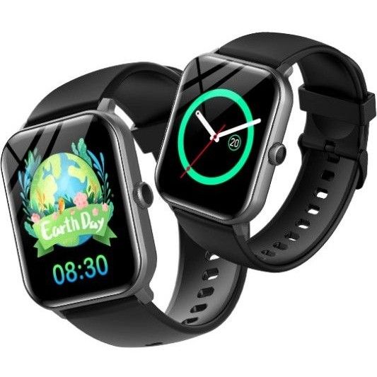 スマートウォッチ  Smart Watch 1.85インチ 腕上げ点灯 Android/iPhone対応  3