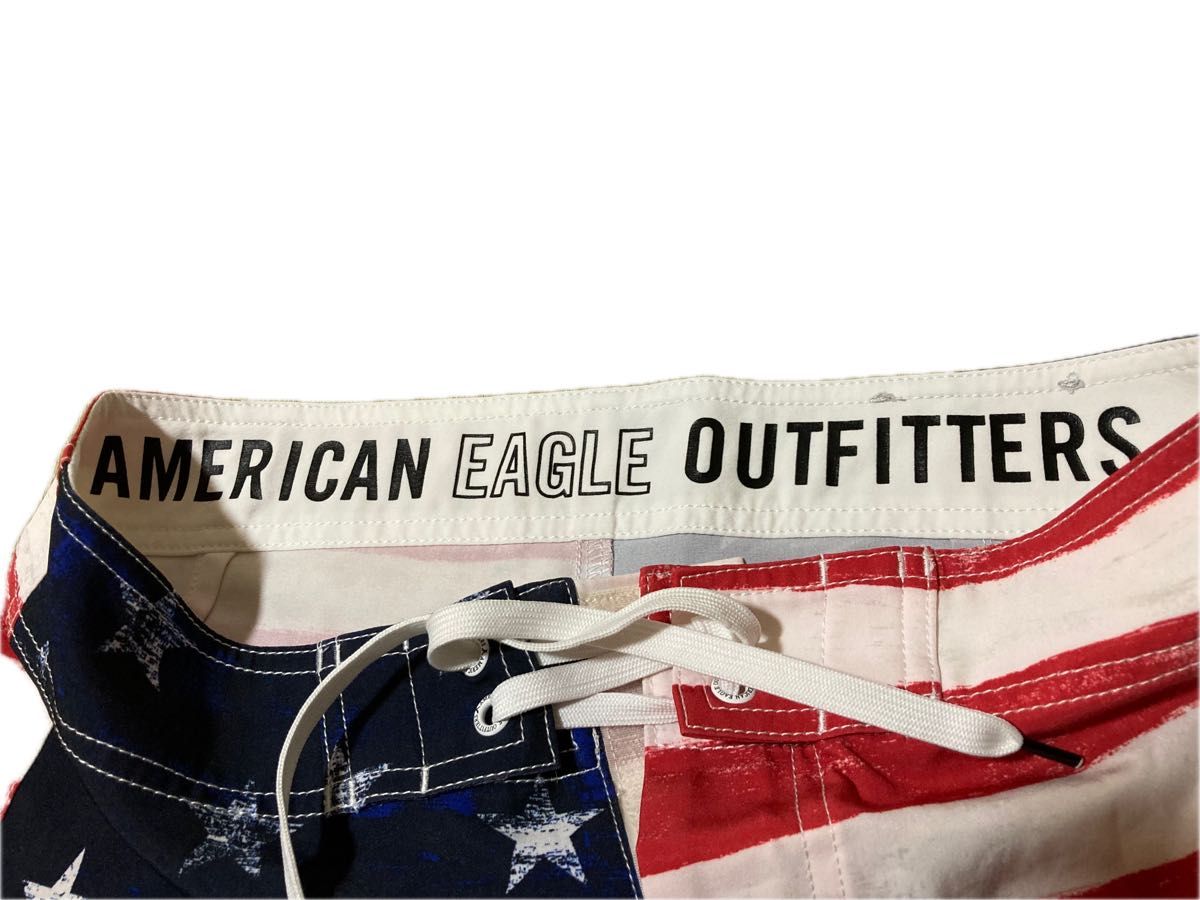 【XS】AMERICAN EAGLE アメリカンイーグル サーフパンツ 水着 ショートパンツ ハーフパンツ 総柄  Hurley