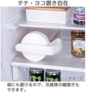 岩崎工業 日本製 冷水筒 ピッチャー 麦茶 ポット 耐熱 横置き ワンプッシュ 熱湯可 パッキン付き タテヨコ スライド 1.3L_画像5