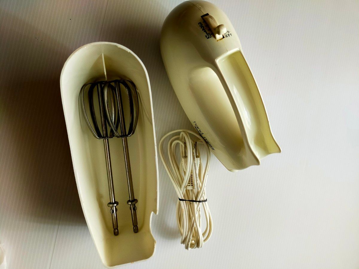 NAKASA　仲佐社製 ハンドミキサー HM-85　レトロ家電　キッチン　泡立て器　混ぜ器　HAND MIXER