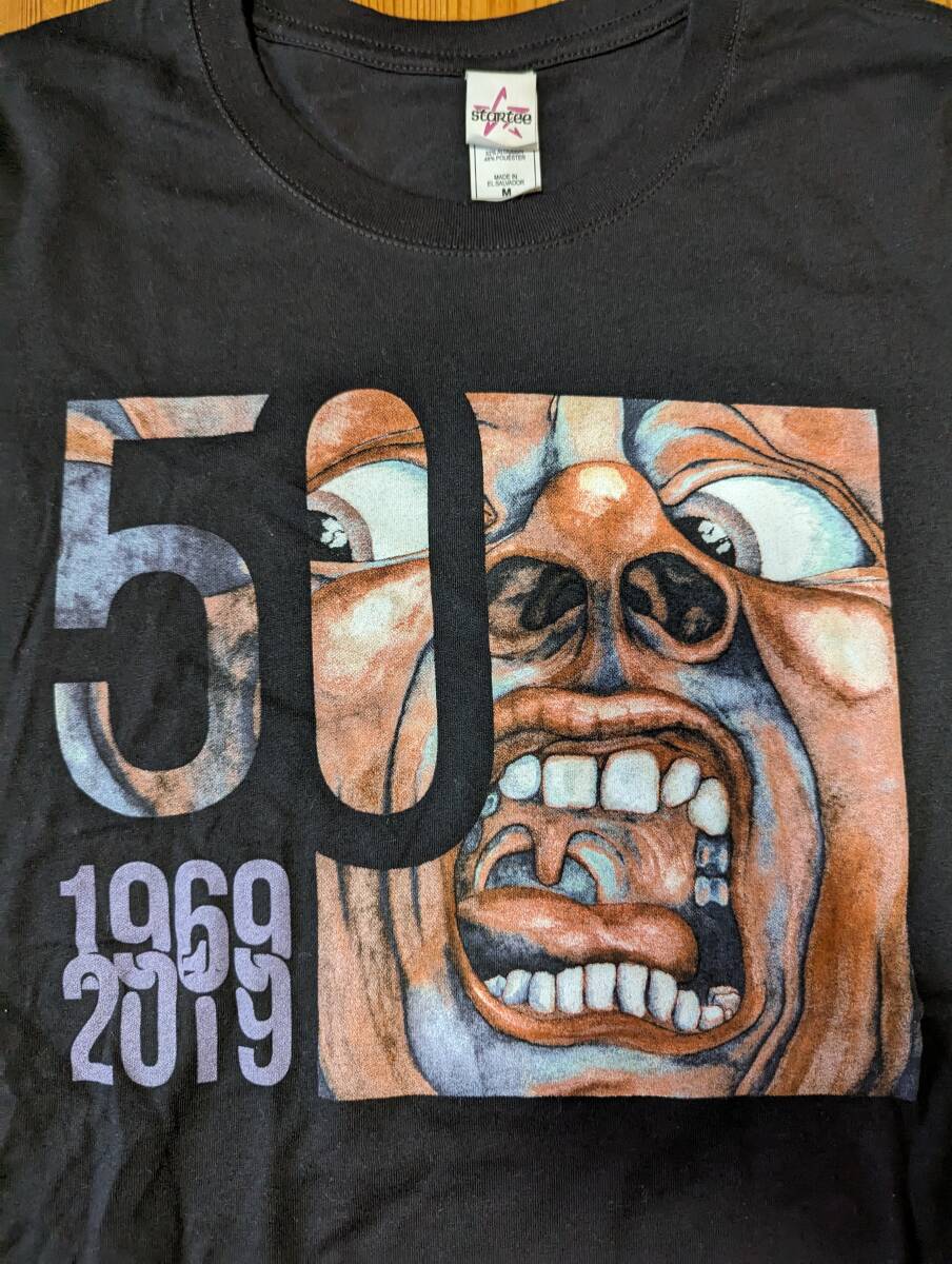 ♪１  йен ～　KING CRIMSON ... обод ...　50 годовщина  　M размер  　 футболка 