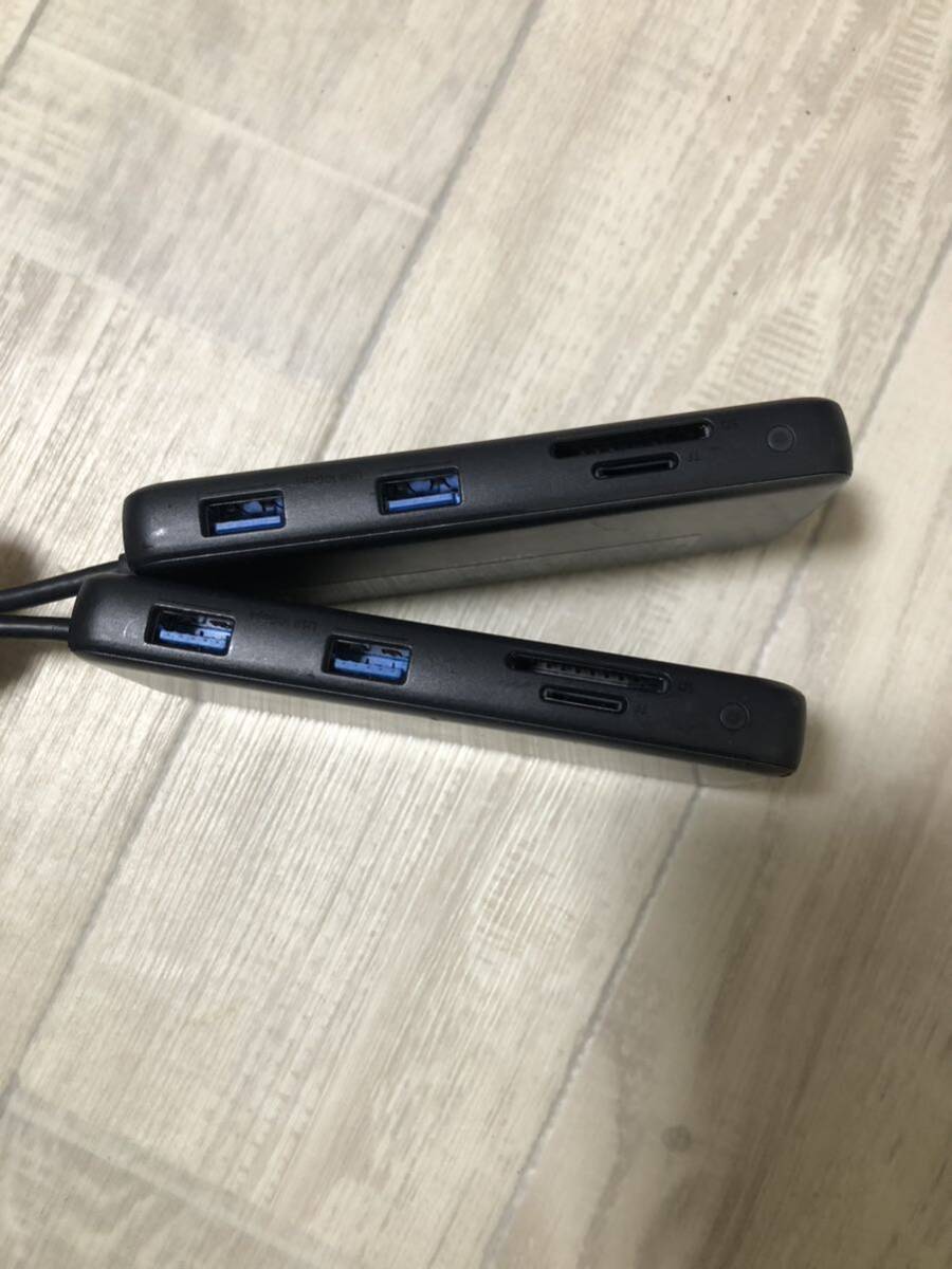 Anker PowerExpand 8-in-1 USB-C PD 10Gbps Data ハブ　2個セット_画像7