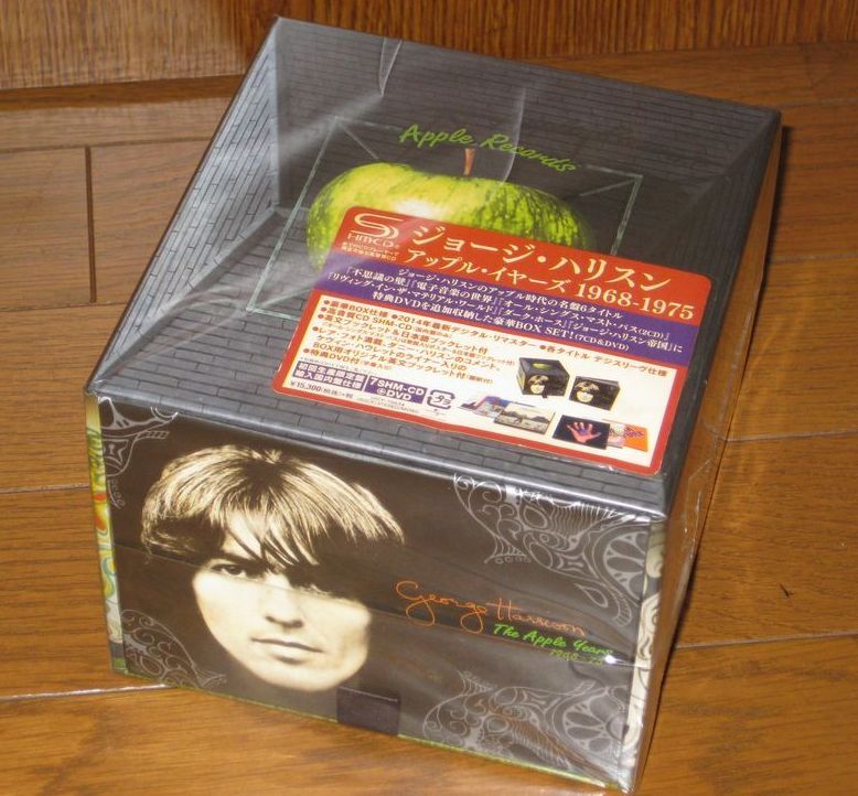 初回生産限定盤！国内仕様・ジョージハリスン（George Harrison）・7SHM - CD & DVD・「アップル・イヤーズ 1968 - 1975」_画像1