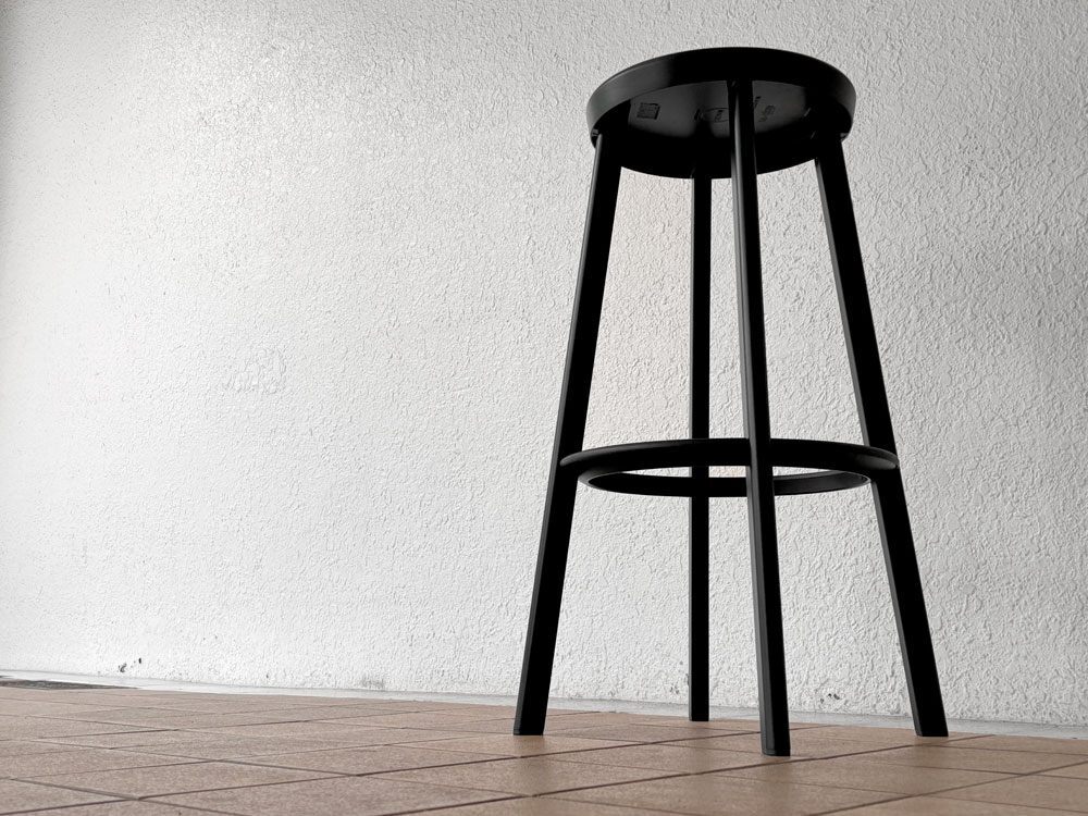 ◇ マジス MAGIS デジャヴ DEJA-VU STOOL カウンタースツール ブラック 深澤直人 定価\85,800-_画像3