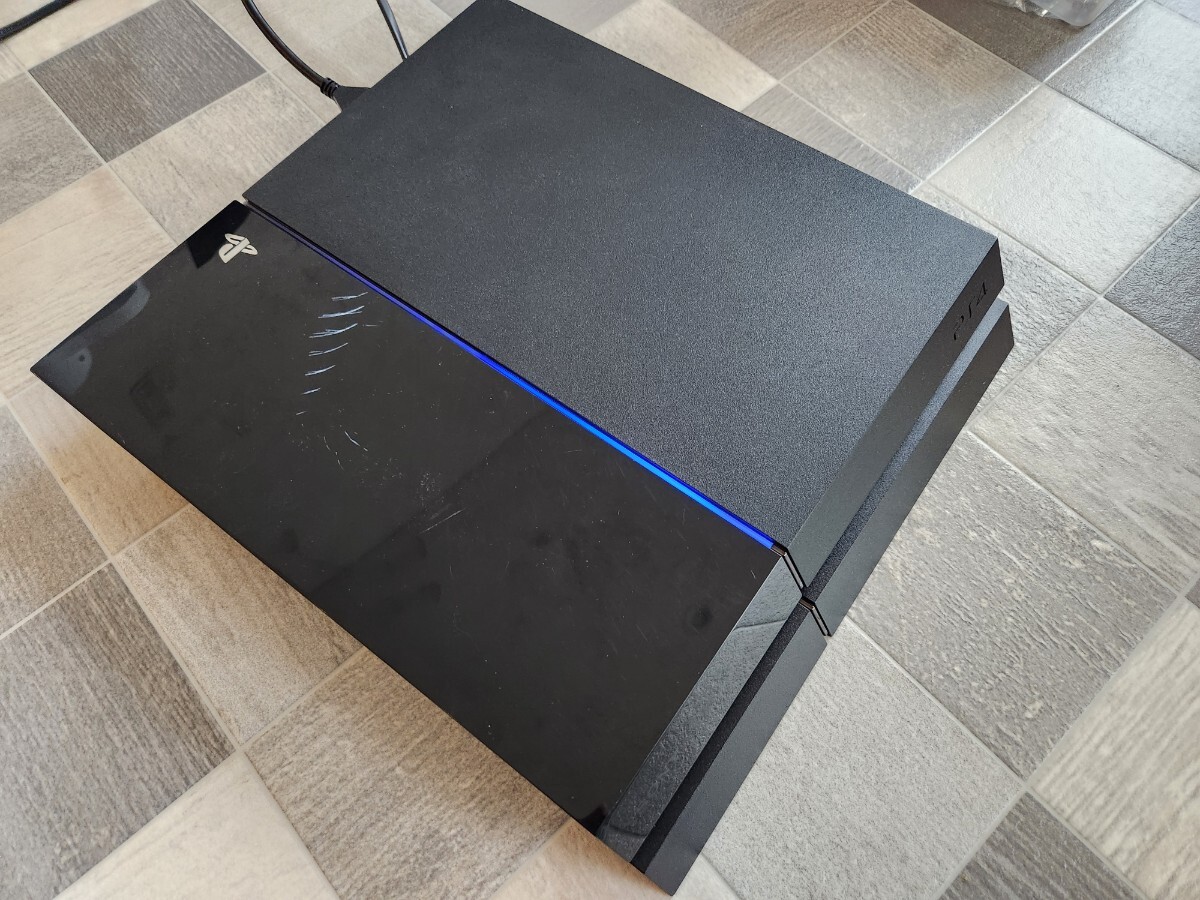■ PS4 PlayStation4 CUH-1000A 1100A 1台封印有り HDD有り 本体のみ 2台セット ジャンク ■の画像3