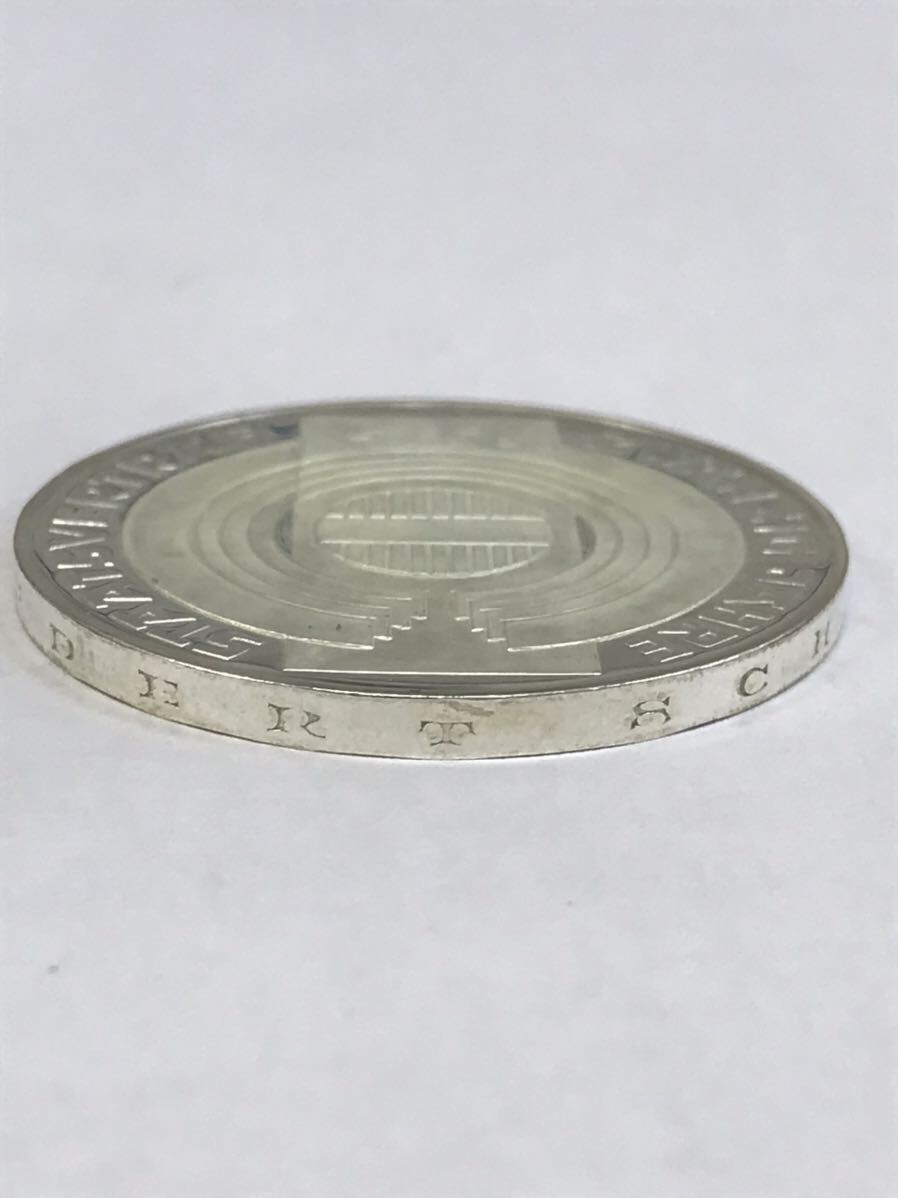 1円スタート 美品 1975年 オーストリア 100シリング銀貨 国家条約 20周年 記念銀貨 独立回復 ※説明文内画像有ります_画像9