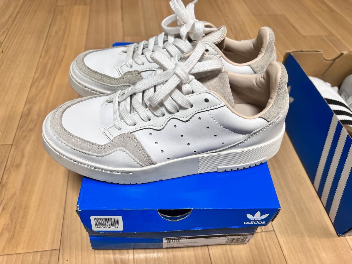 adidas super court EE6034 「22.5cm」