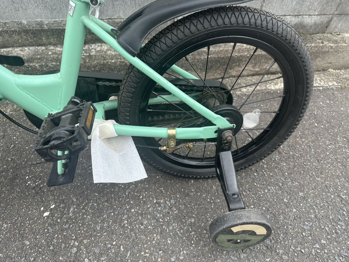 子供用自転車 16インチ　補助輪付 中古品_画像7