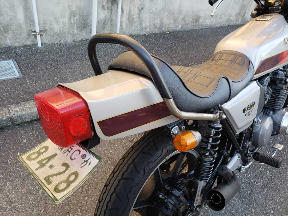 キジマ KIJIMA Z400FX タンデムバー 当時物 希少 検）BEET イノウエ コミネ 絶版車 旧車 _画像6