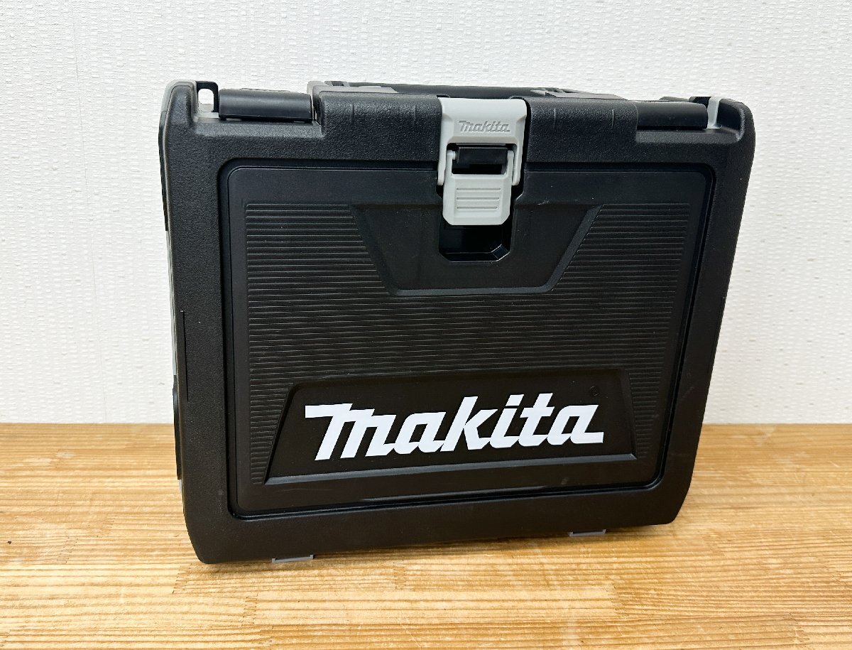 [ pawnshop ] unused goods breaking the seal goods Makita TD173DRGX charge impact 18V blue set goods body BL1860B×2 piece charger 