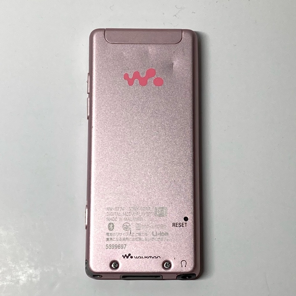 SONY WALKMAN Sシリーズ NW-S774 ライトピンク 8GB Bluetooth 送料無料 A5850_画像4
