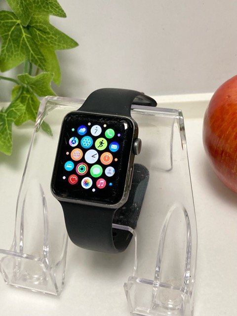 Apple Watch Series3 42mm GPS модель A1859 MTF32J/A Space серый смарт-часы корпус van to есть Y1