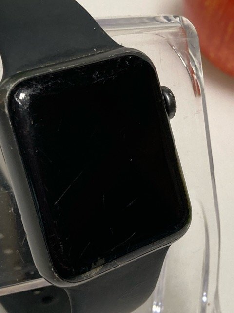 Apple Watch Series3 42mm GPS модель A1859 MTF32J/A Space серый смарт-часы корпус van to есть Y1