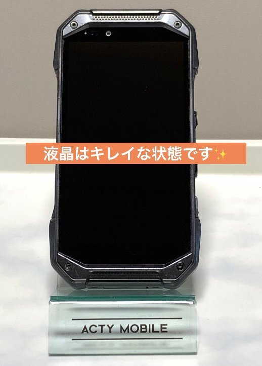 液晶美品☆ SIMフリー TORQUE G04 au KYV46 ブラック 判定〇 動作良好/初期化済 64GB タフネススマホ 箱付き 良品中古 Bランク【送料無料】_画像2