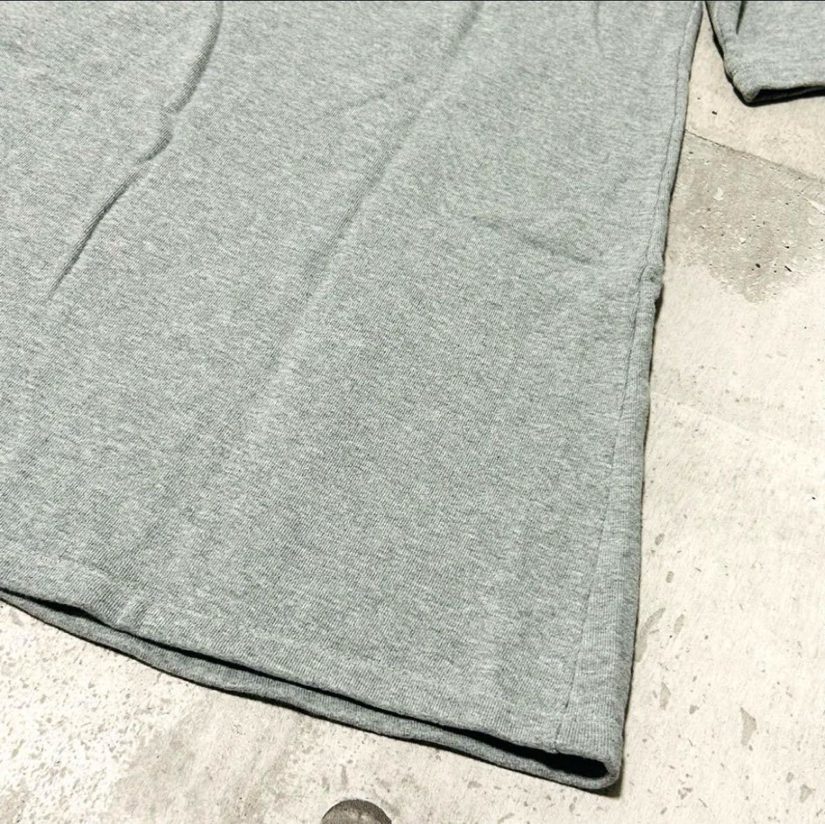 【ズッカ】cactusプリント　スエットワンピース　グレー　サボテン　日本製 半袖 Tシャツ