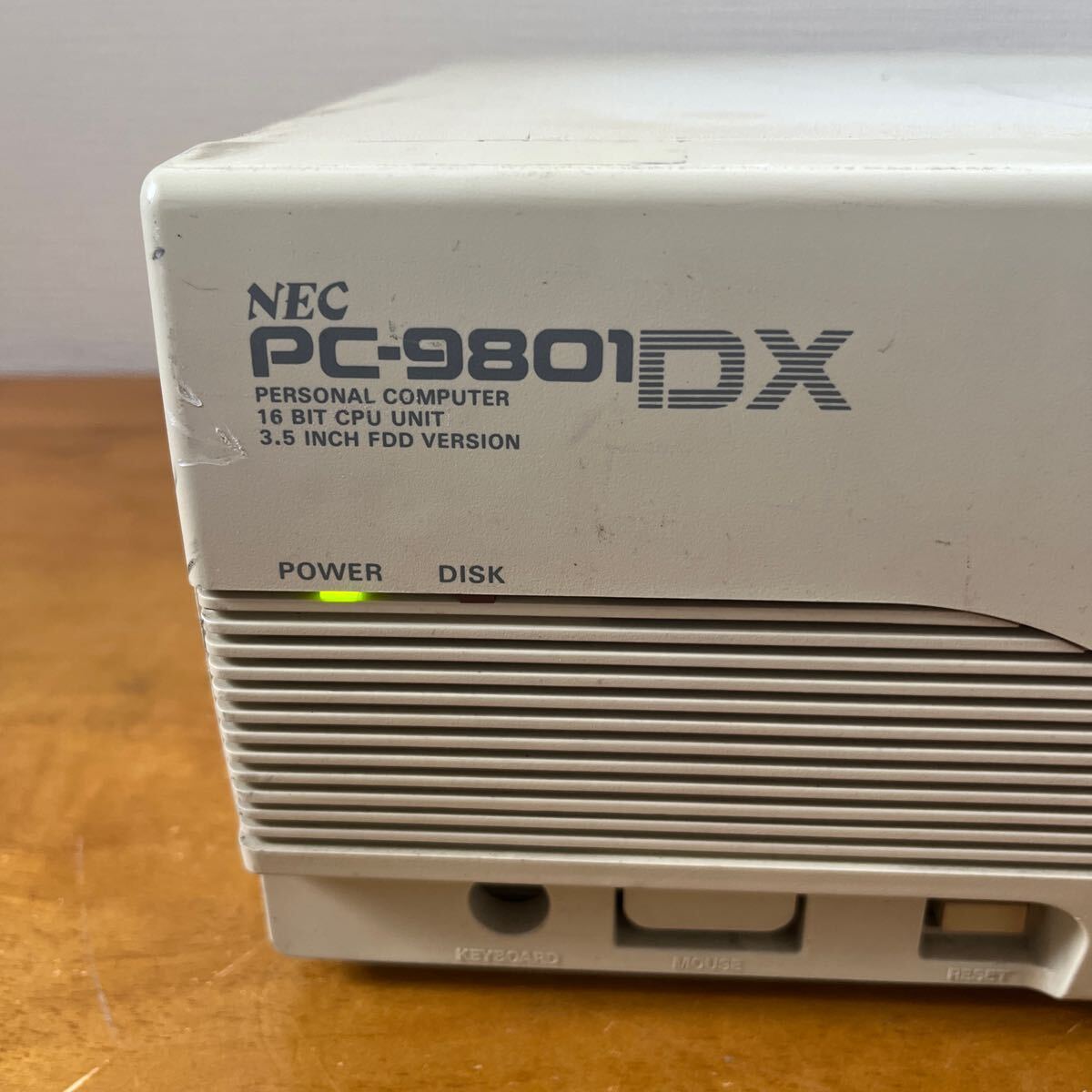 NEC PC-9801DX/U2 通電確認済み_画像3