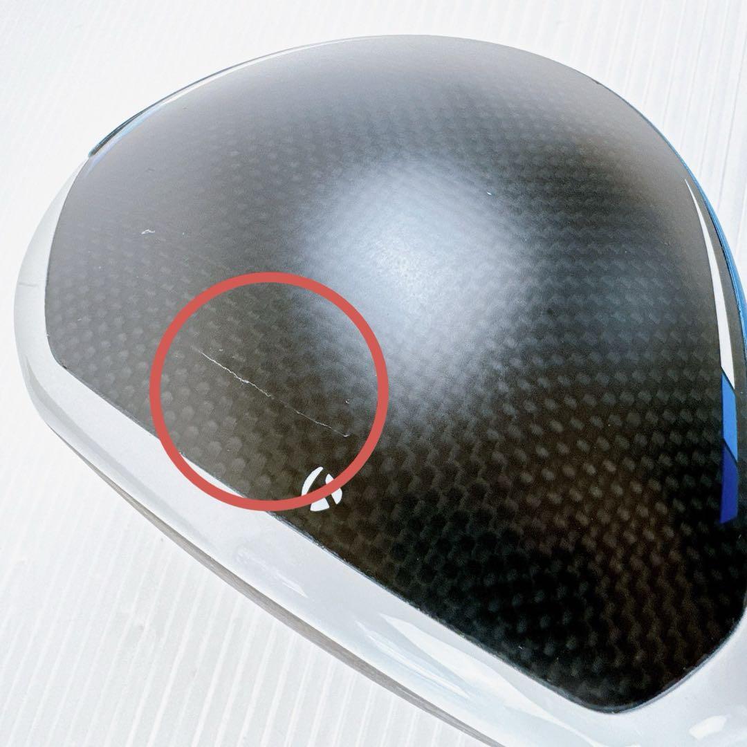 【ジャンク品】テーラーメイド　SIM2　ドライバー　9.0°　ヘッドのみ／右利き　TaylorMade　シム2　1W　メンズ・初心者・ゴルフクラブ_画像3