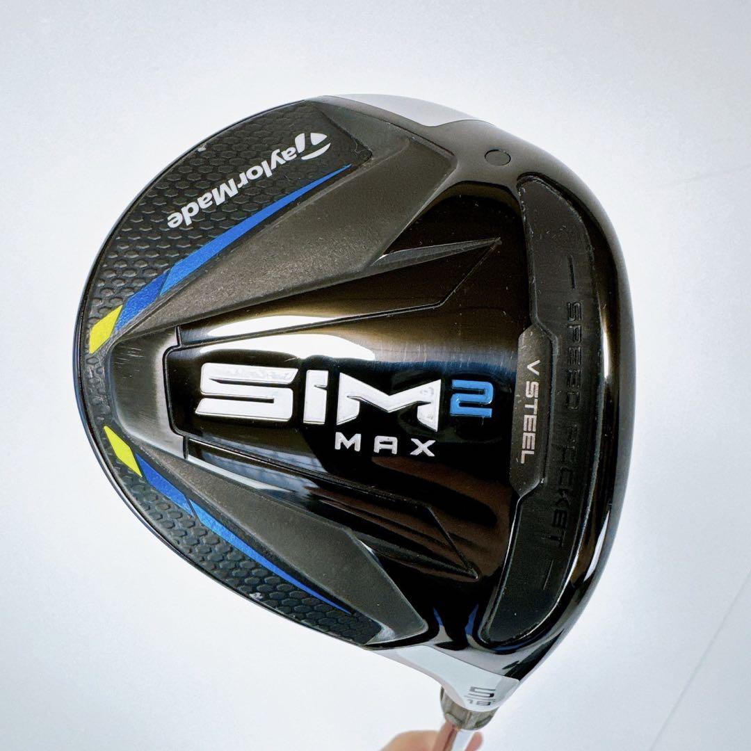 【美品】テーラーメイド　SIM2　MAX　5番ウッド／ディアマナ TB60（S）／TaylorMade シム2マックス　5W　18°　Diamana メンズ・FW・クラブ_画像2