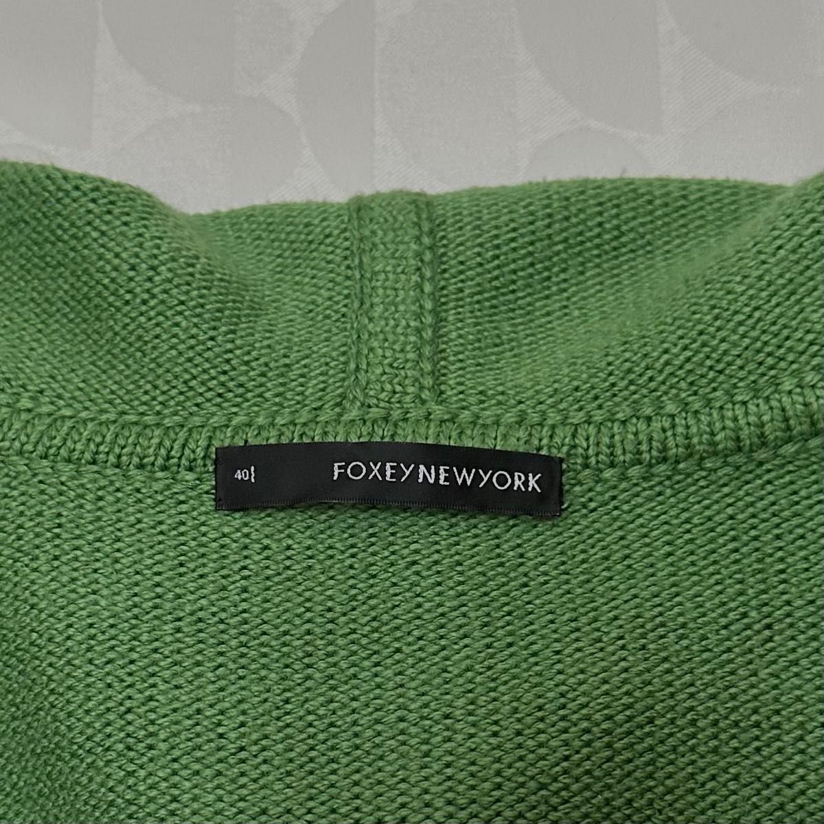 FOXEY NEW YORK フォクシーニューヨーク フーディ ロング FOXEY NEW YORK フォクシーニューヨーク フーディ ロング