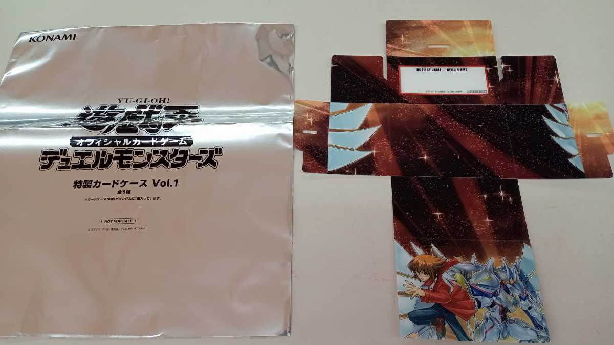 遊戯王 遊戯王の日 特製カードケース Vol.1 遊城十代 E・HEROネオス 新品未使用 定形外 クリックポストの画像1