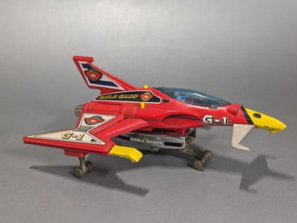 5-106-60 мак /po шестерня ka* Gatchaman Ⅱ Eagle sharp G-1 PB-63 EAGLE SHARP Chogokin игрушка Showa Retro подлинная вещь 