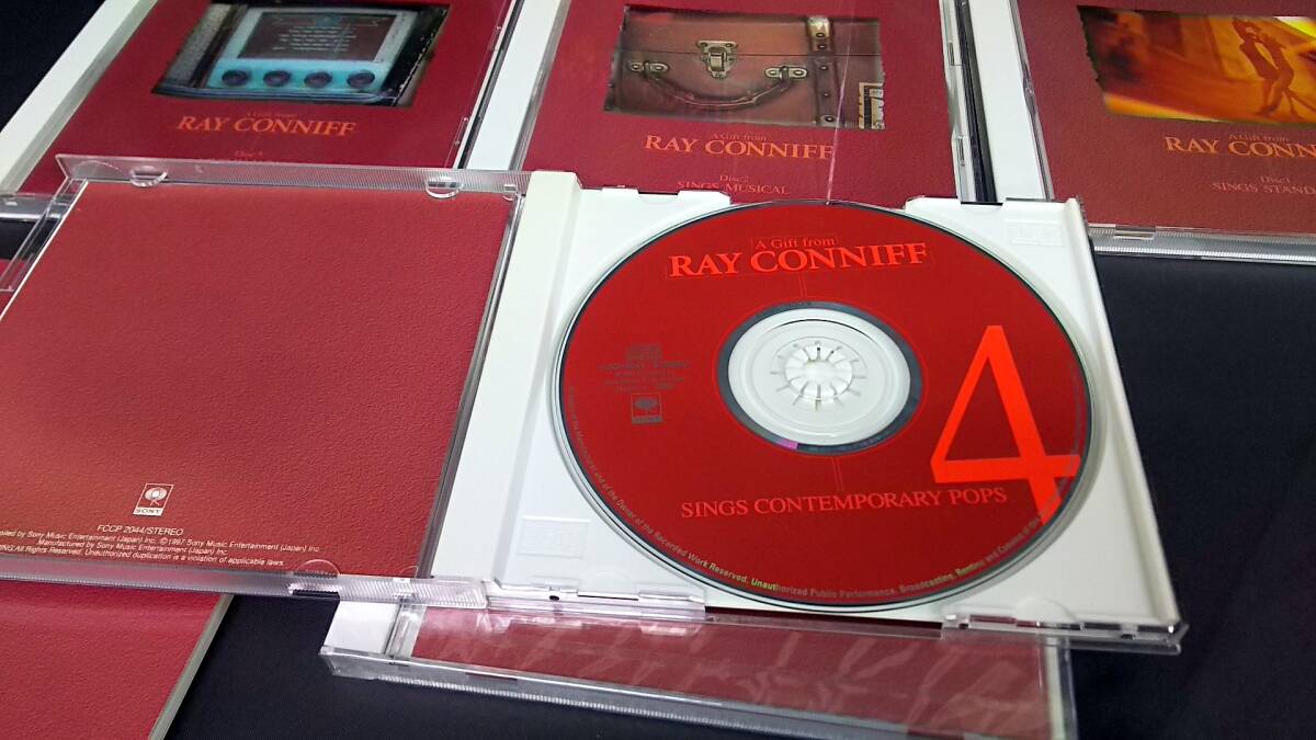 送料410円 レイ・コニフ/A Gift from RAY CONNIFF/S’ Wonderful/CD5枚組/CD BOX/ブックレット/CDセット_画像6