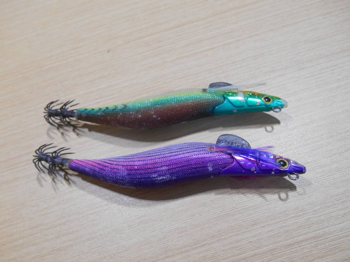 * fish Lee g lure Leader to Max 3.5 number lure for squid Akashi flap junk teka squid red Monstar flap squid *