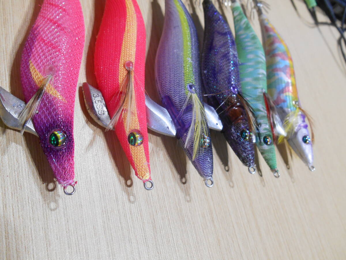 *DAIWA Daiwa emelarudas stay RV other 3 number ~4.0 number lure for squid teka squid red Monstar flap squid *