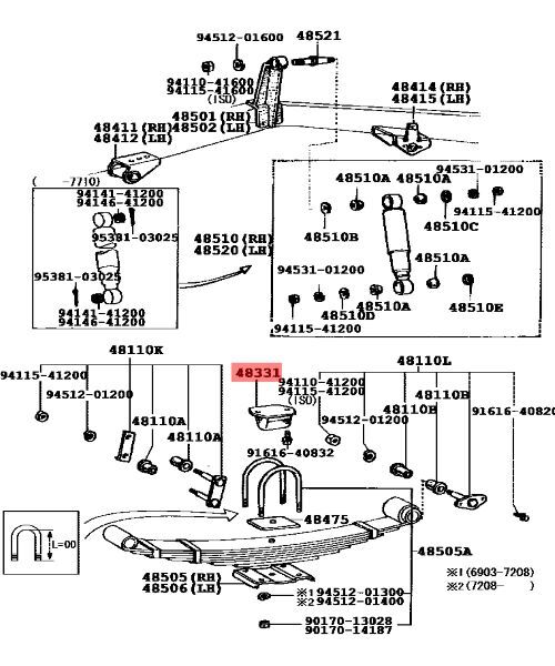 トヨタ ランドクルーザー 40 フロントスプリング バンパ NO.1 Bumper Sub- Front TOYOTA LEXUS Genuine JDM OEM メーカー純正品 未使用_画像2