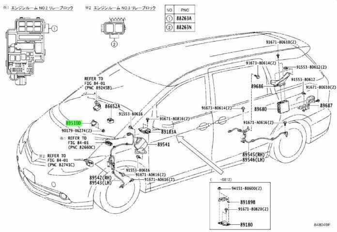 トヨタ 純正 エスティマ ハイブリッド ブレーキ ペダル ストローク センサー TOYOTA ESTIMA SENSOR BRAKE PEDAL STROKE 未使用 Genuine_画像2