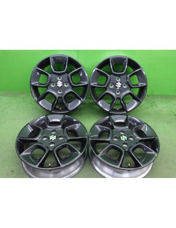 クロスビー スイフト等に■ENKEI製 SUZUKI/スズキ 純正アルミホイール 16x5J 4穴 100 +40 4本SET■中古 目立つ傷がなく美品■帯広手渡し可_画像1