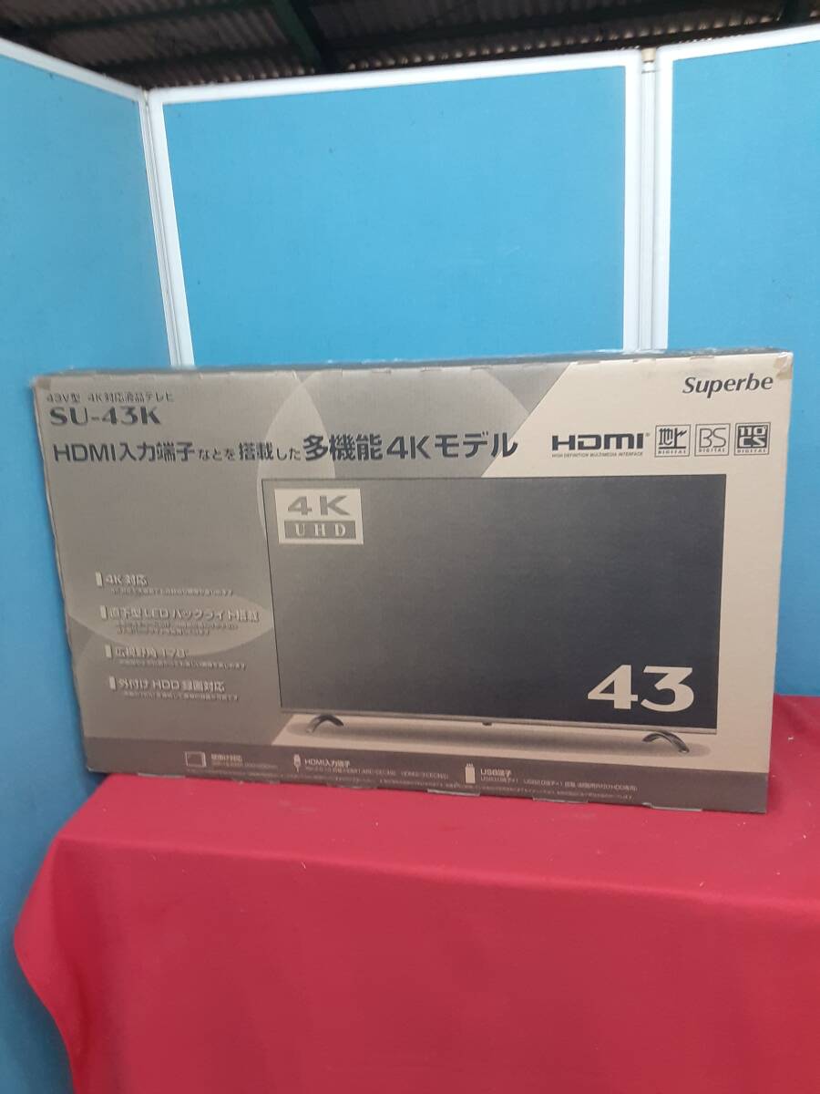 ■■2021年製　★アグレクション 　43型　4K対応液晶テレビ　SU-43K■■_画像10