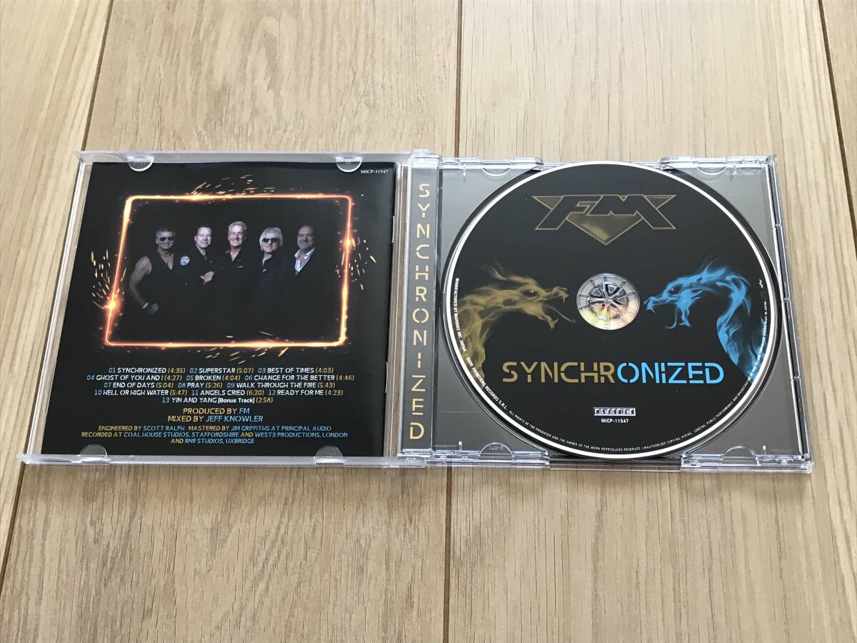 [国内盤美品CD] FM / SYNCHRONIZED シンクロナイズド_画像3