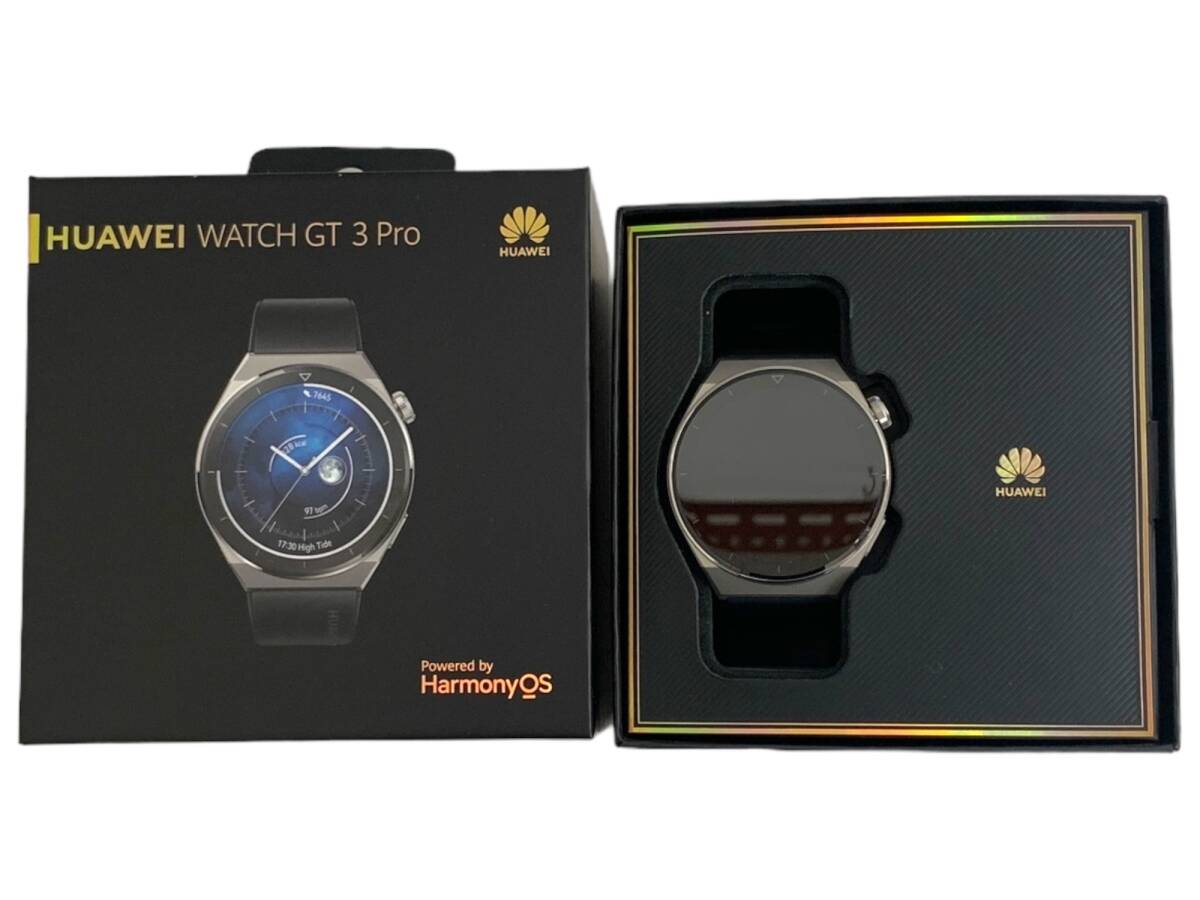 Huawei ( Huawei ) HUAWEI WATCH GT 3 Pro-CFC active model smart watch titanium case waterproof ODN-B19 black consumer electronics /004