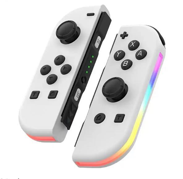 【最安値】Nintendo Switch Joy-Con ジョイコン ホワイト LED_画像1