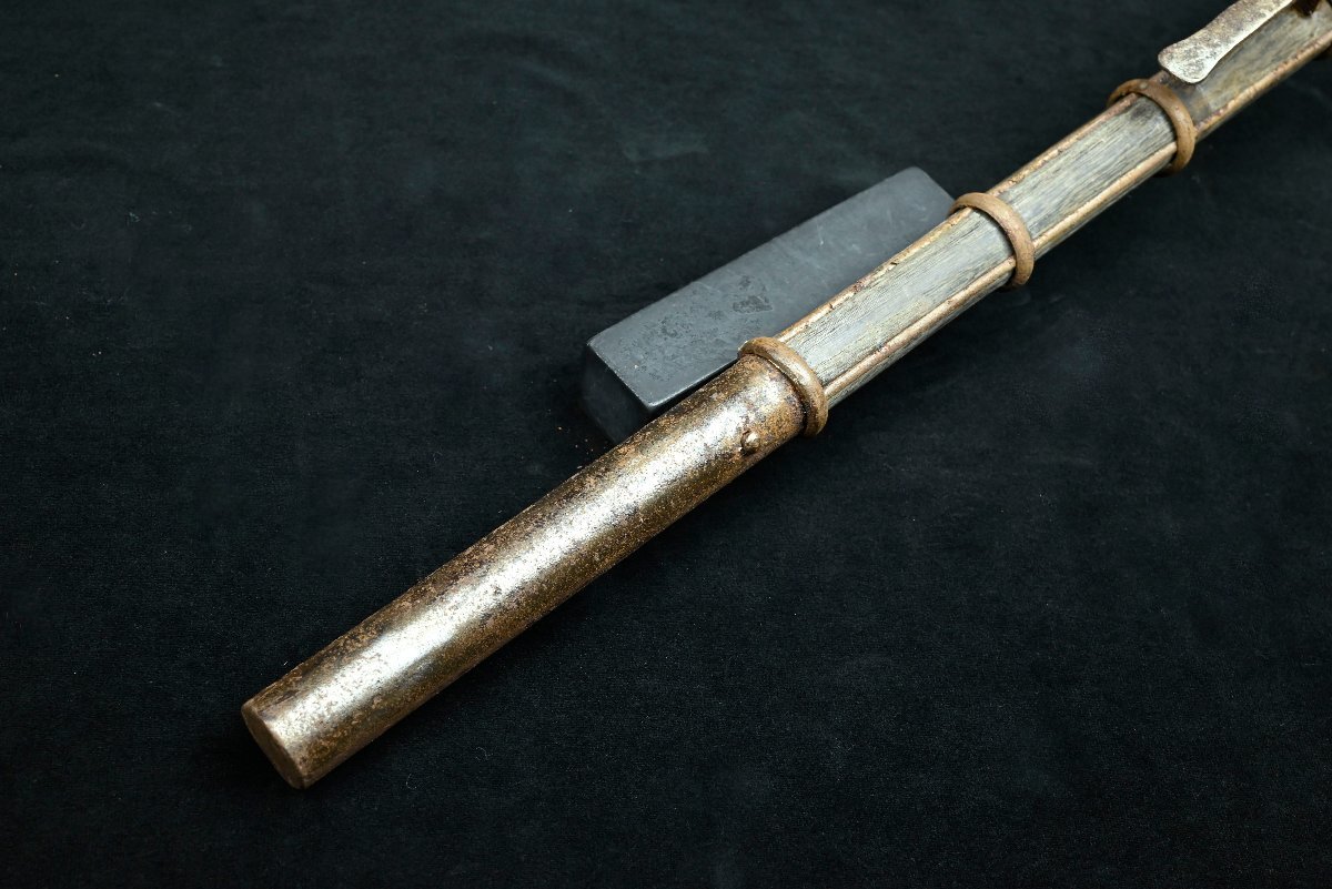 [.] Edo era [. origin ] fire erasing tool .. fire . stick total length 65.5cm[KD63Ua]