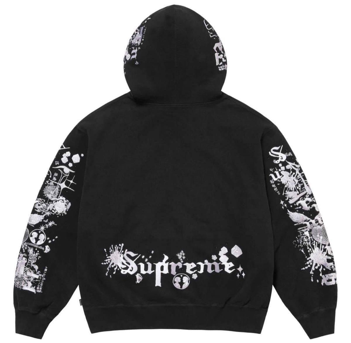 Supreme Aoi Zip Up Hooded Sweatshirt "Black" Sサイズ