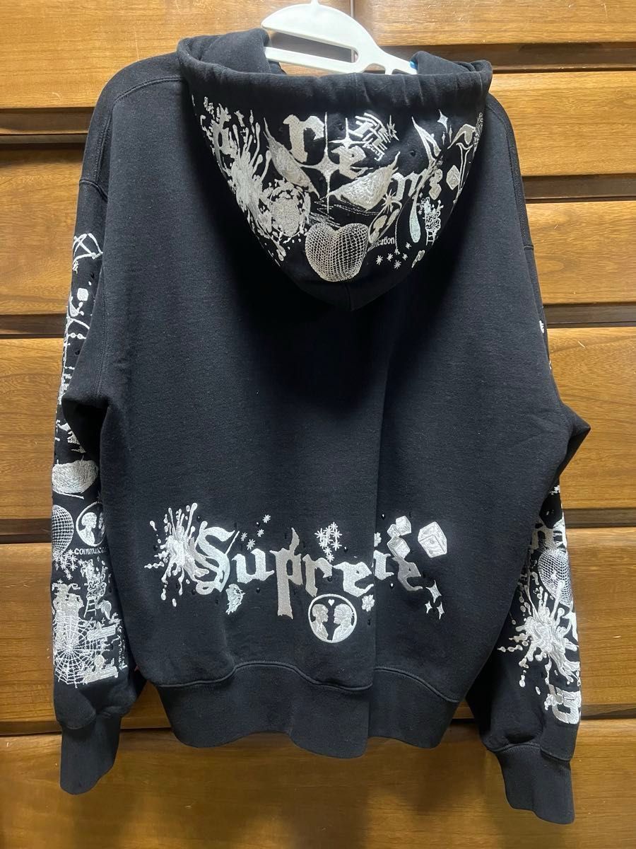 Supreme Aoi Zip Up Hooded Sweatshirt "Black" Sサイズ