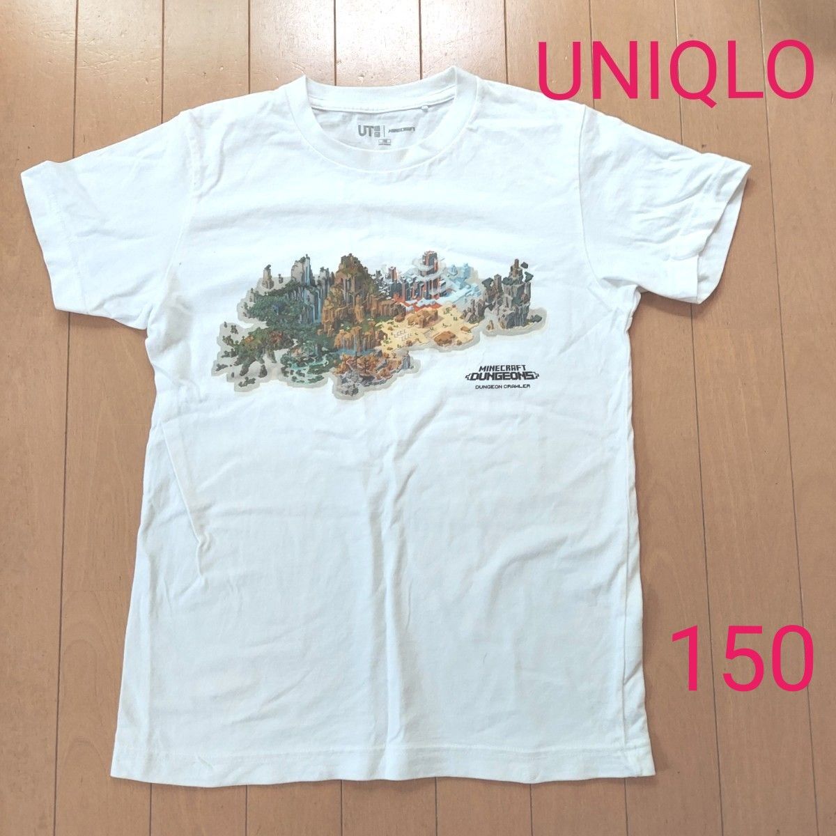 UNIQLO Tシャツ　マインクラフト　150