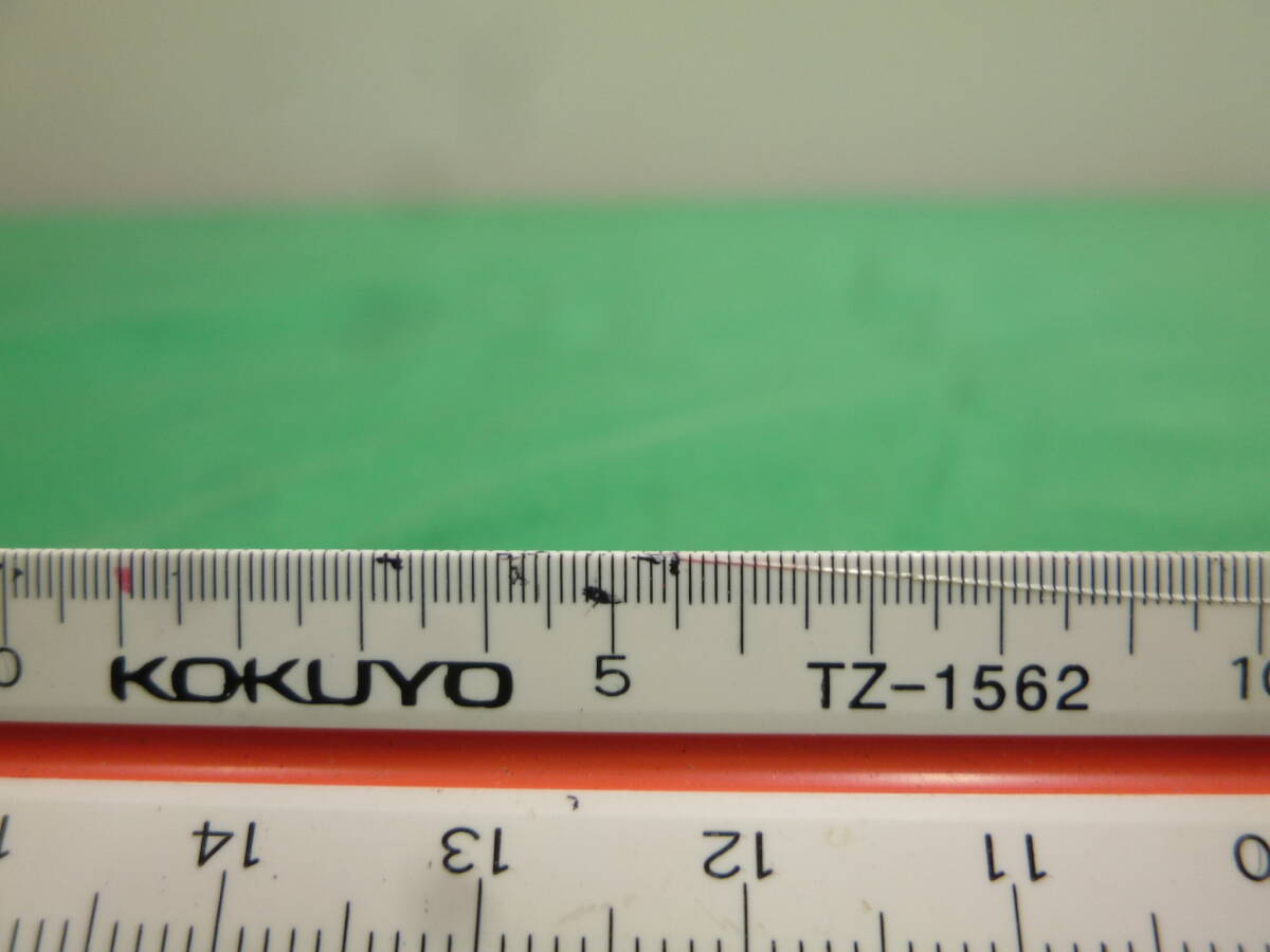[7849]KOKUYO triangle scale 15cm TZ-1562 HYOGO JAPAN